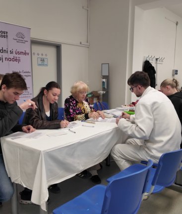 I lidé v Havířově projevili solidaritu a zapsali se do registru dárců kostní dřeně