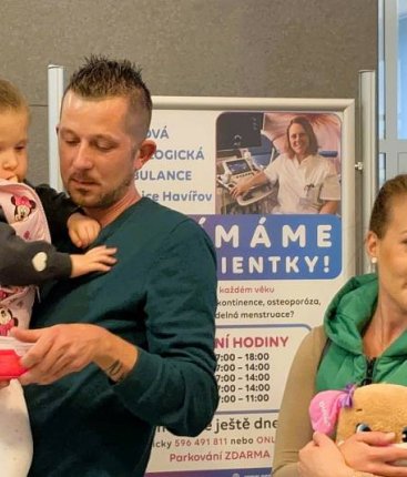 Havířované vysportovali pro malou Nelu čtvrt milionu korun. Trpí vzácnou vadou